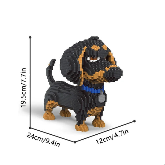 Perro Salchicha de Construcción