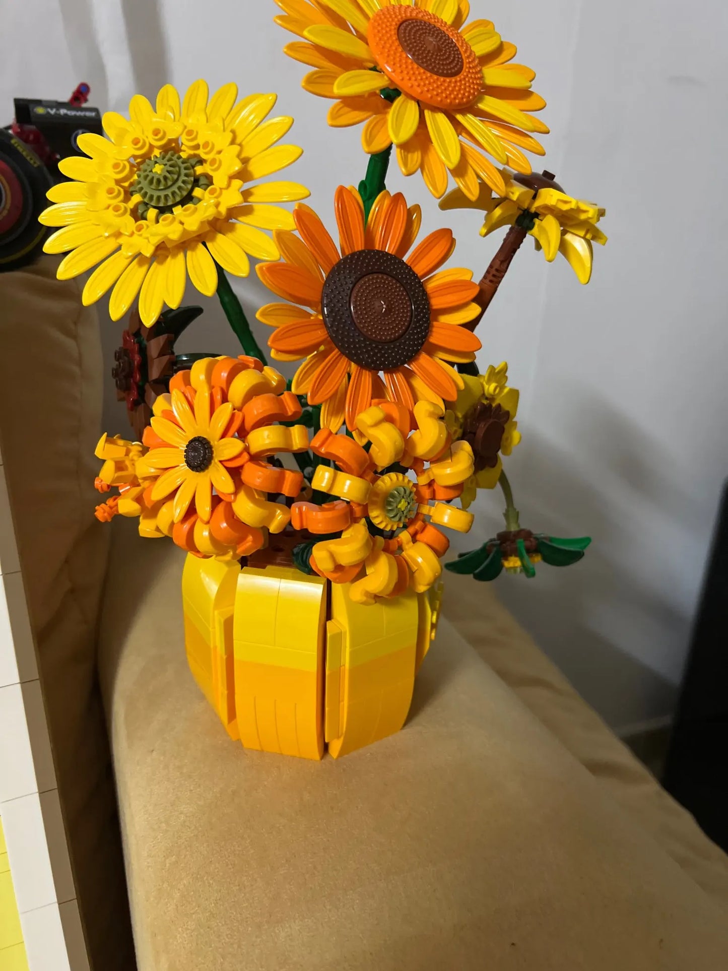 Girasoles de Construcción Grande