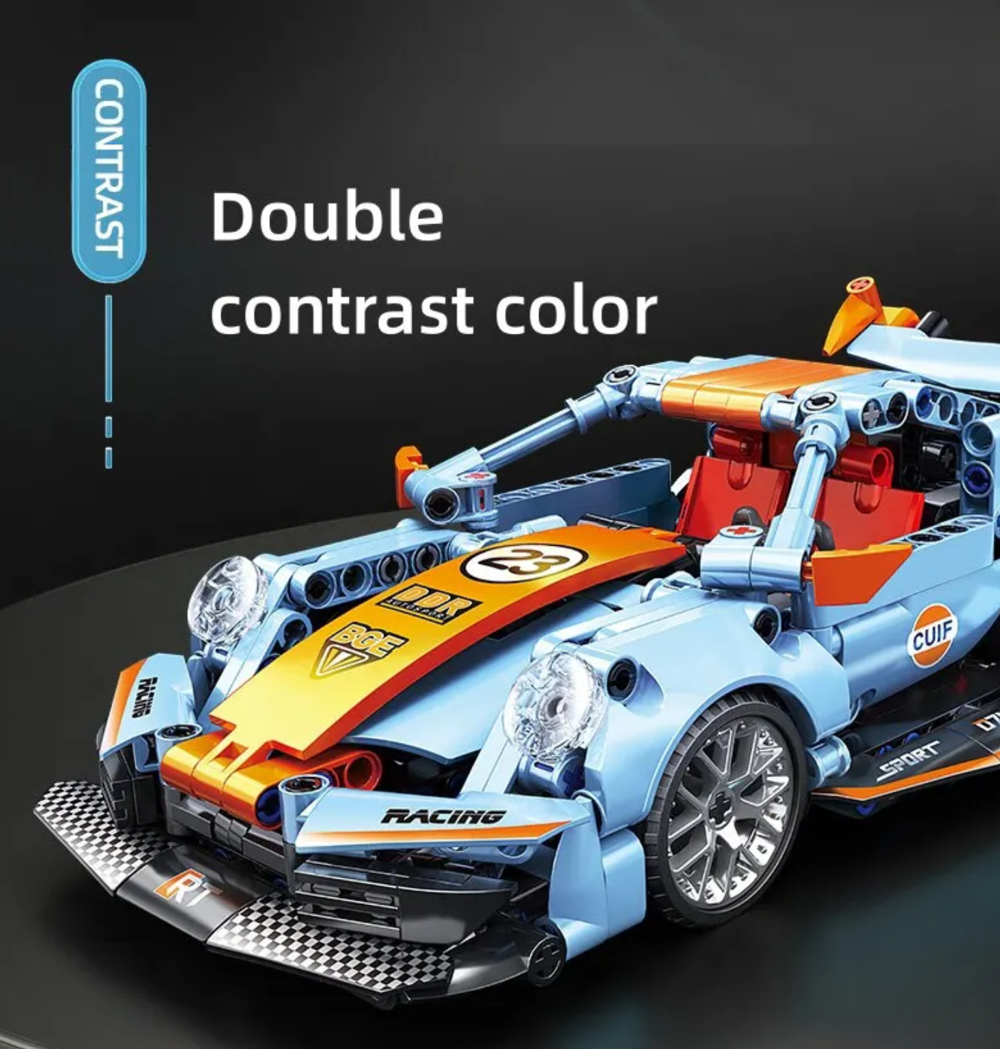 Porche Gulf Set de Construcción