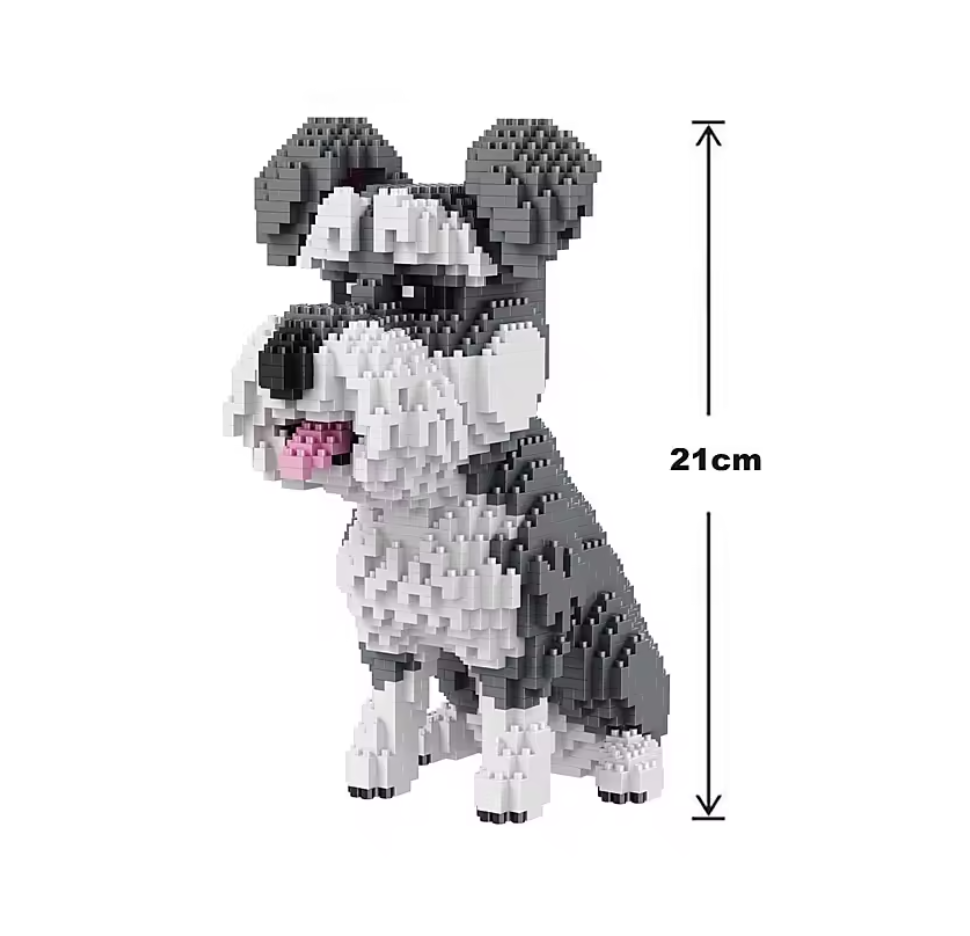Perro Schnauzer de Construcción