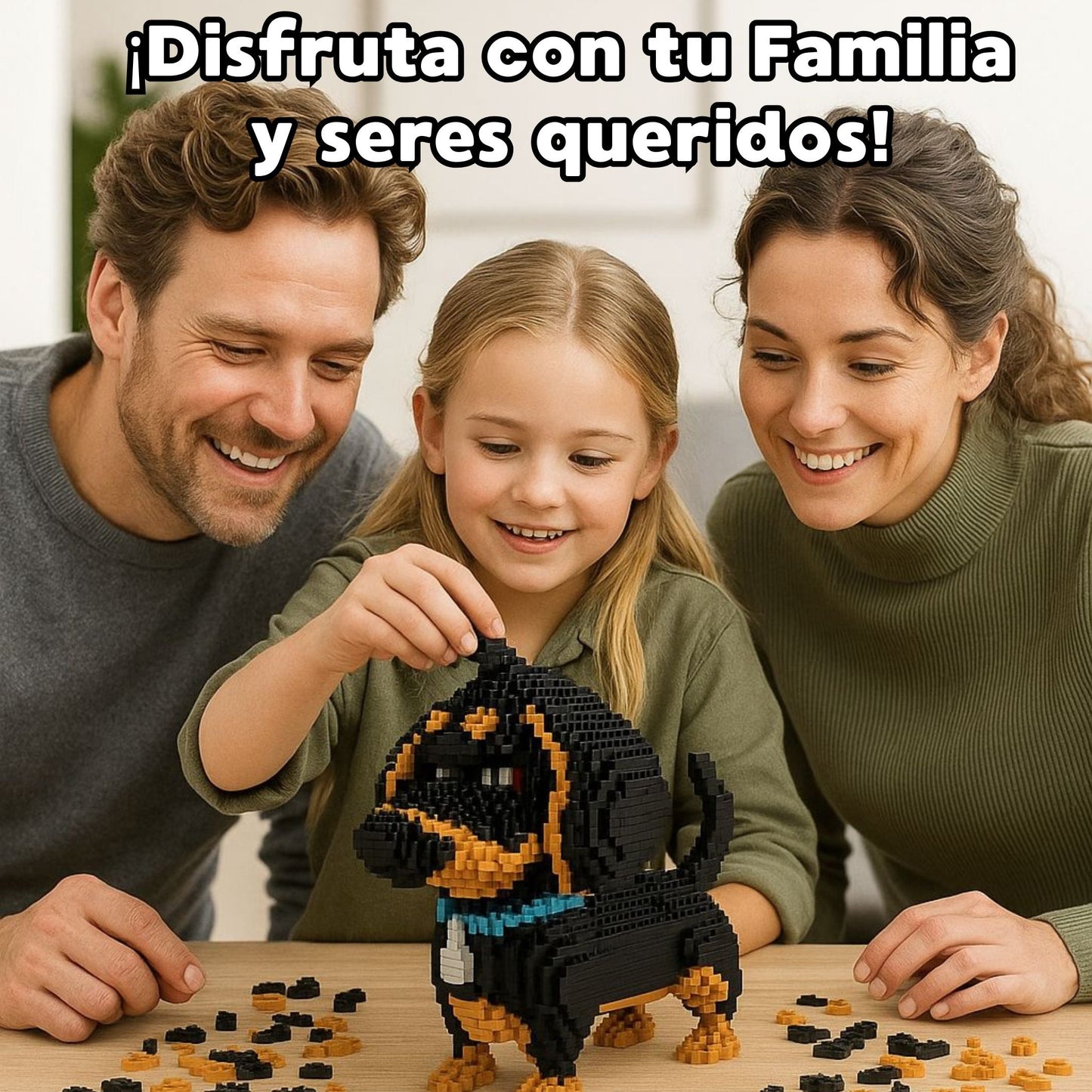 Perro Salchicha de Construcción - Blocky