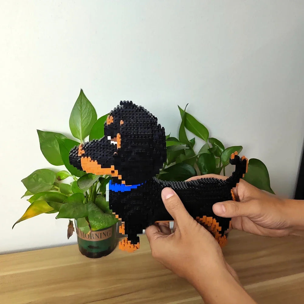 Perro Salchicha de Construcción