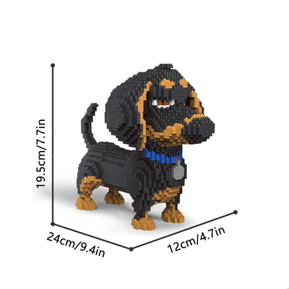 Perro Salchicha de Construcción