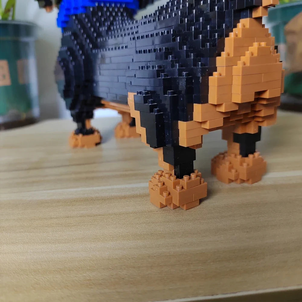 Perro Salchicha de Construcción